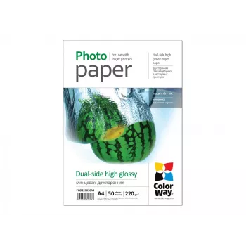 Fotografický papier vysokolesklý Colorway PGD220050A4 A4
