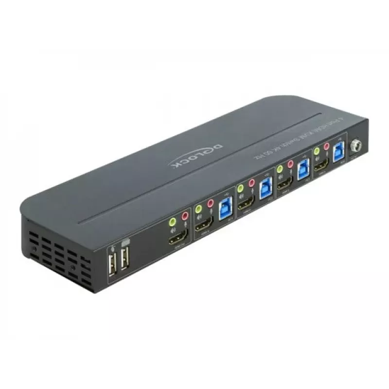 KVM switch DeLOCK 11483 čierny