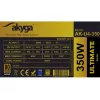 Akyga AK-U4-350 Ultimate 350 W ATX napájací zdroj, 80 PLUS Bronze, aktívne PFC, 120 mm ventilátor