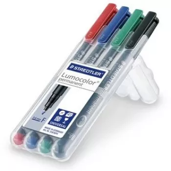Permanentný marker jemný hrot Staedtler Lumocolor 318 WP4