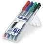 Permanentný marker jemný hrot Staedtler Lumocolor 318 WP4