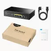 Cudy GS1005PTS1 sieťový switch Gigabit Ethernet (10/100/1000) Power over Ethernet (PoE) čierny