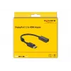 Adaptér DisplayPort 1.2 konektor samec na HDMI konektor samica 4K DeLOCK 63559