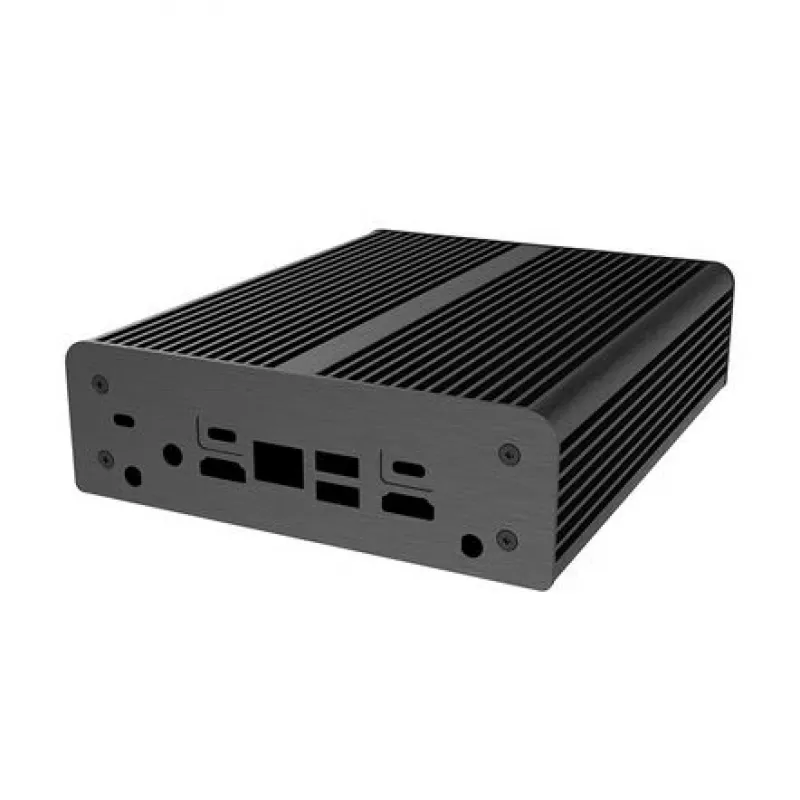 Počítačová skriňa Akasa Newton AC UCFF pre Intel NUC 13 Pro i3, bez ventilátora – čierna