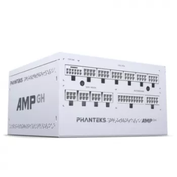 Napájací zdroj PHANTEKS AMP GH 850 W, 18+10 pin ATX, plne modulárny, 80 PLUS Gold, biely
