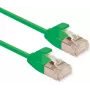 ROLINE U/FTP DataCenter patch kábel Cat.6A (trieda EA), LSOH, tenký, zelený, 0,3 m (21.15.3331)