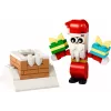 Stavebnica LEGO Santa's Chimney Polybag 30692 – mini vianočná stavebnica