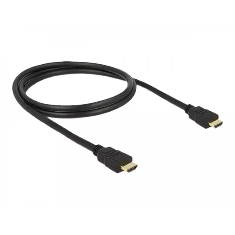 HDMI kábel DeLOCK 84752 1m Type-A konektor samec na samec čierny