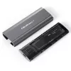 Puzdro | rám NV2271 pre M.2 SSD | SATA | NVMe | USB-C | 2TB