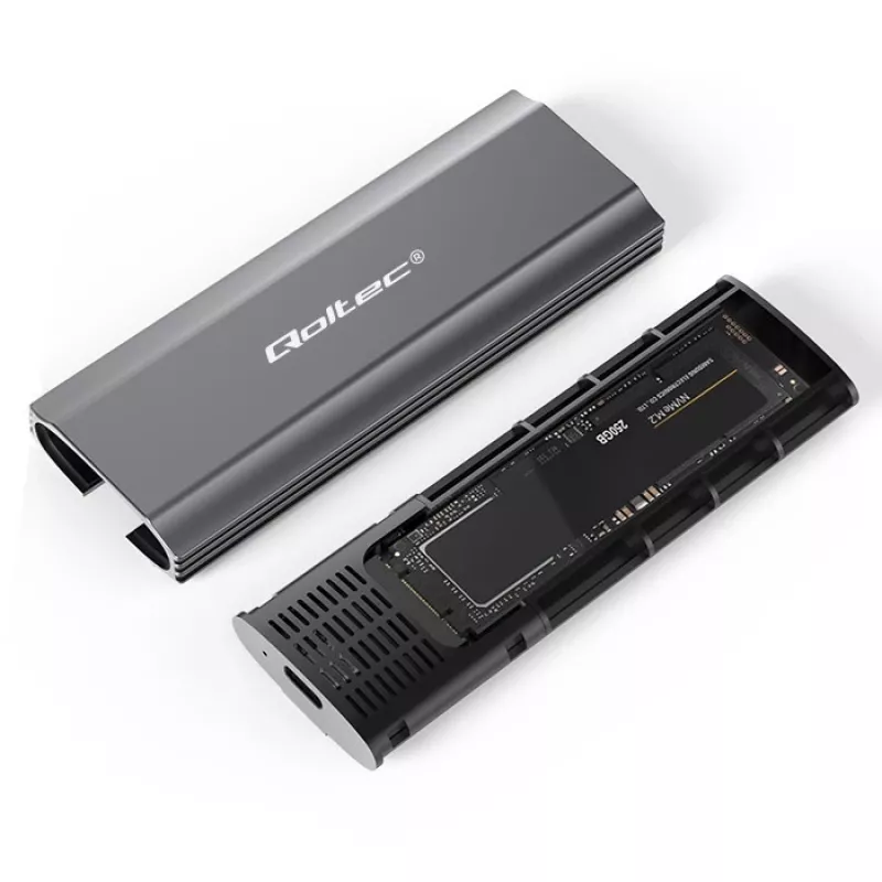 Puzdro | rám NV2271 pre M.2 SSD | SATA | NVMe | USB-C | 2TB