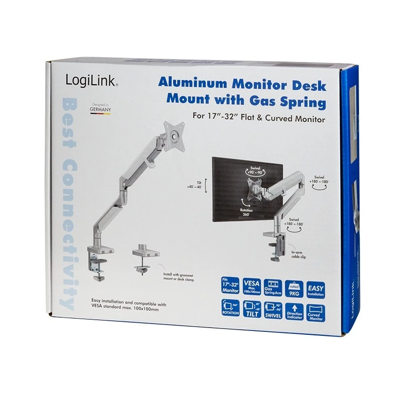 Držiak monitora LogiLink BP0086 81,3 cm (32