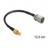Koaxiálny kábel DeLOCK 88473 0,125m FME SMB zlatý čierny
