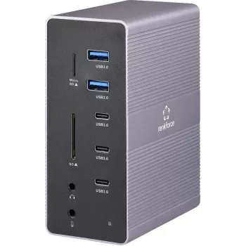 Renkforce USB-C dokovacia stanica RF-DKS-910 vhodná pre značkové dokovacie stanice univerzálna (RF-6748348)