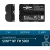 ANSMANN A-Son NP FM 500 H - batéria do fotoaparátu Li-Ion 1500 mAh (5044503)