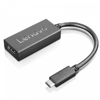 Lenovo 4X90R61022 video kábel adaptér 0,24 m USB Type-C HDMI Type A (štandard) čierny