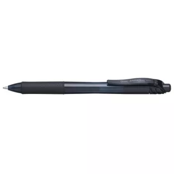 Zasúvacie guľôčkové pero s klipom Pentel Energel X 1.0 čierne
