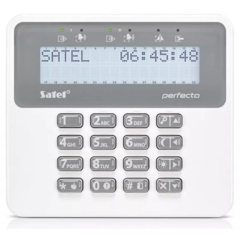 Satel PRF-LCD-WRL Smart Home centrálne ovládanie príslušenstvo