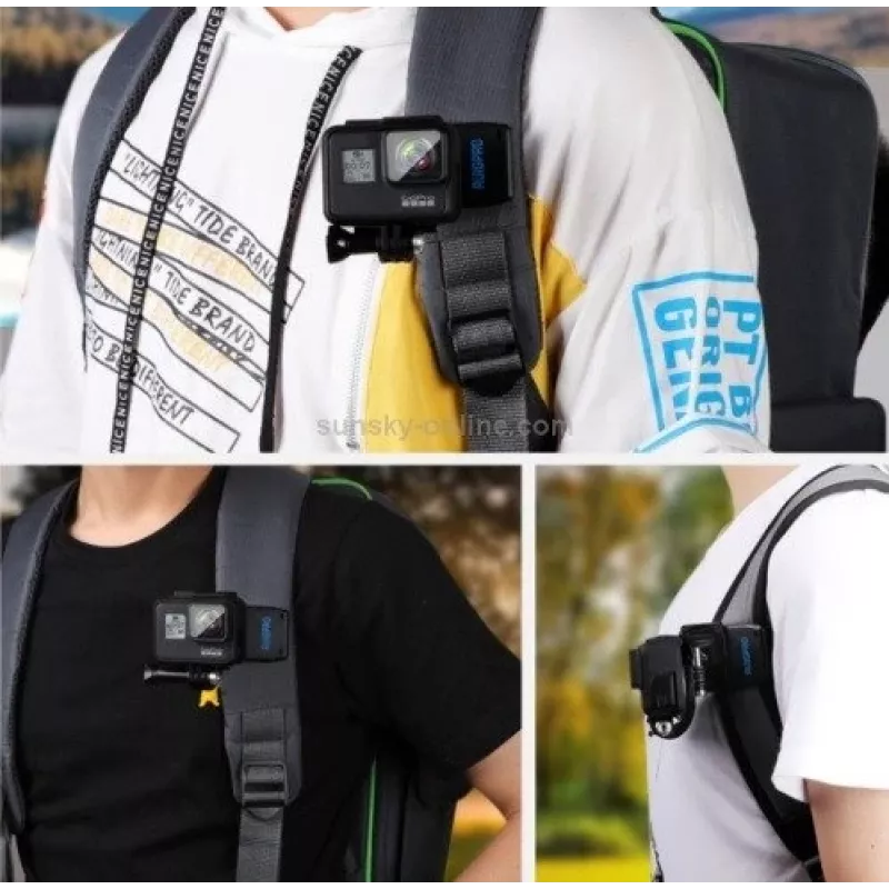 Držiak na popruh RUIGPRO DCA6908 pre DJI Osmo Action – 360° otáčanie, ľahký