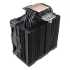 Vzduchový chladič Akasa Soho H4 Plus 12 cm čierny hydrodynamické ložisko