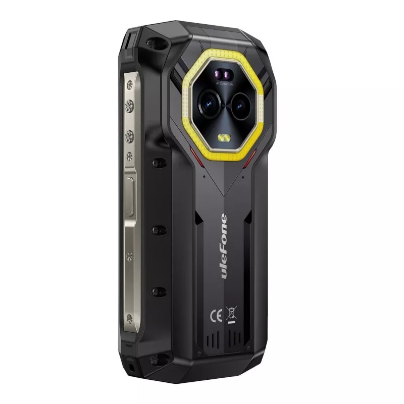 Ulefone Armor Mini 20 smartfón, 4,7 palca, Helio G99, 8GB RAM, 256GB, 6200 mAh, Android 14, čierny