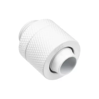 Fitting Alphacool 17624 mosadz biely 27 mm výška 2 cm priemer