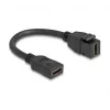 HDMI kábel DeLOCK 90685 HDMI Type A Standard 0,2 m čierny