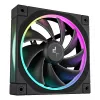 DeepCool FL12 ventilátor do skrinky, 120 mm, 500–2150 ot./min, 32 dB, FDB, 12 V, čierny