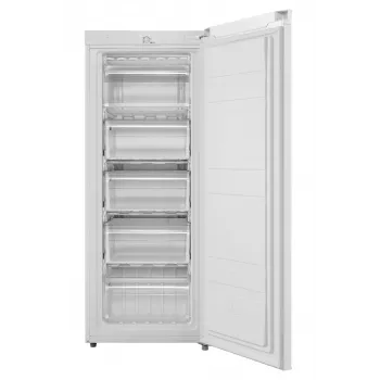 Midea mraznička | MDRU229FZE01 | energetická trieda E | samostatne stojaca | voľne stojaca | výška 142 cm | celkový úžitkový objem 160 L | biela