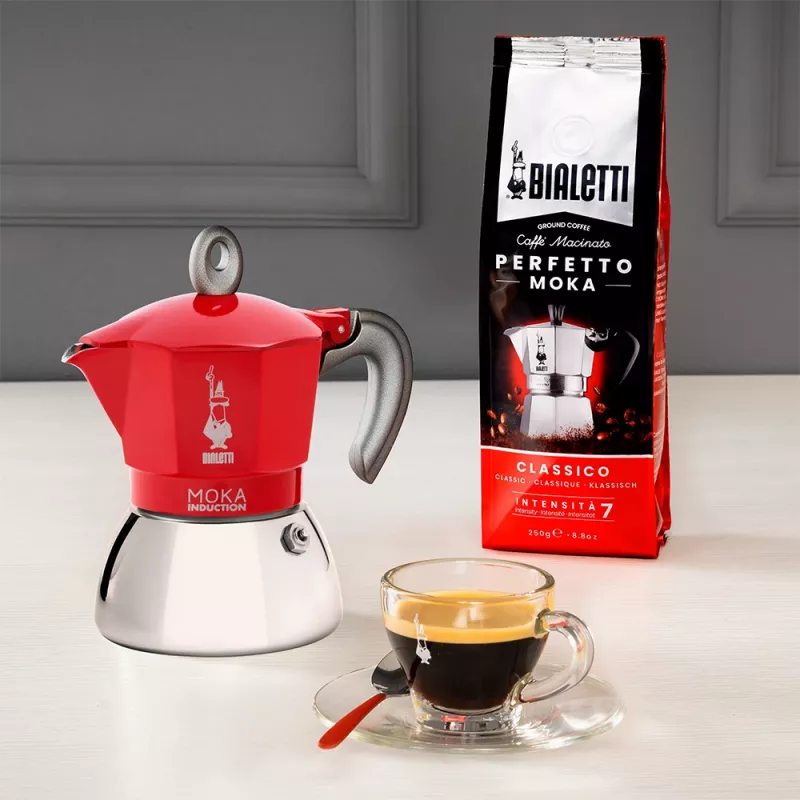 Bialetti Moka Induction moka kanvica 6 šálok