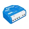 Inteligentné relé Shelly Qubino Wave 1, 1-kanálové, pod omietku, Z-Wave, 16 A, 110–240 V AC / 24–48 V DC, plastové, modré