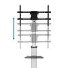 Vozík na TV/monitor, 37-86'' 50 kg max.