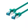 LOGON TCR55SS100G sieťový kábel, FTP Cat5e, 10 m, zelený