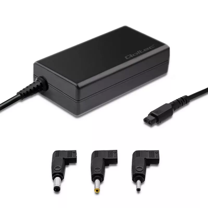 Qoltec 52415 napájací zdroj kompatibilný so Samsung Sony 65 W | 3 konektory | +napájací kábel