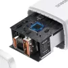 Nástenná nabíjačka Baseus Compact 1x USB-A + 1x USB-C 3A, kompaktný cestovný adaptér