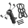 RAM Mounts X-Grip Large Phone Mount motocyklová svorka riadidiel čierna