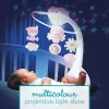 Detská hudobná hračka B-kids 3in1 Infantino 150302050 – pudrovo ružová, 3-in-1 upokojujúca hračka