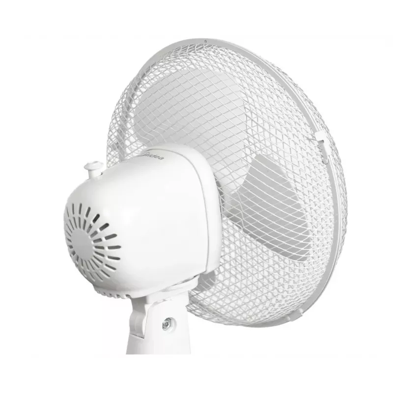 Midea | FT30-21M | Stolový ventilátor | Biela | Priemer 30 cm | Počet rýchlostí 3 | Oscilácia