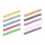 VALUE sada na označovanie káblov pre patch káble, 5–6,5 mm, 10 × 10 ks, viacfarebná