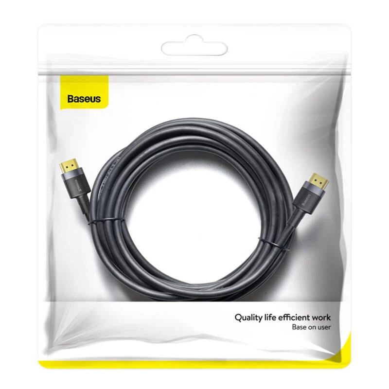 HDMI kábel Baseus CADKLF-H01 5m typ A konektor samec na samec čierny