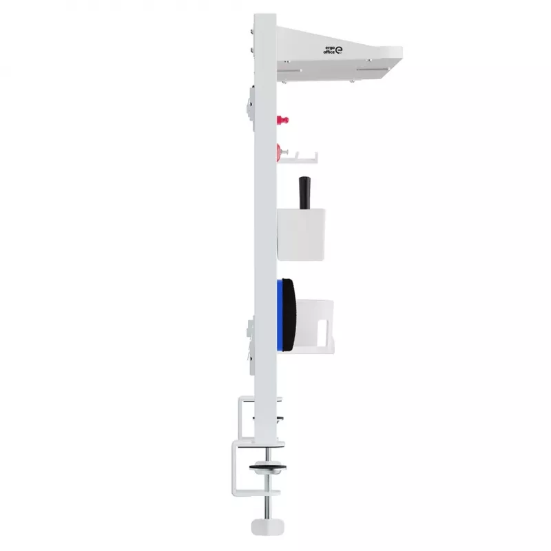 Oddeľovač na stôl Ergo Office ER-300 W, šírka 1250 mm, maximálne zaťaženie 10 kg