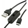 Renkforce RF-4495298 USB kábel čierny