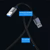 USB hub QOLTEC 53793 — USB 3.0 vstup, 3× USB 2.0 porty