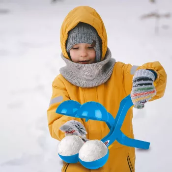 Forma na snehové gule Jamara Snow Play 38cm modrá