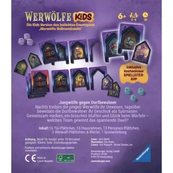 Ravensburger Werwölfe – Nacht der jungen Wölfe kartová hra