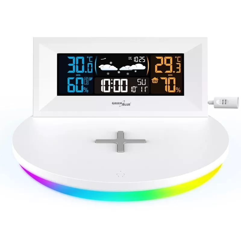 Bezdrôtová meteorologická stanica s Qi GB213
