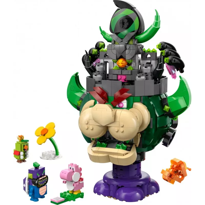 Konštrukčná hračka LEGO Super Mario Princ Florian & hrad Bowser sada 72042