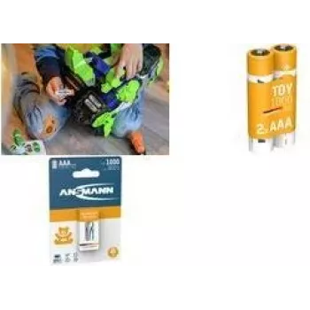 Ansmann ANS 1311-0029 - maxE NiMh batéria AAA Micro 800 mAh balenie 2 ks - batéria - Micro (AAA) (1311-0029)