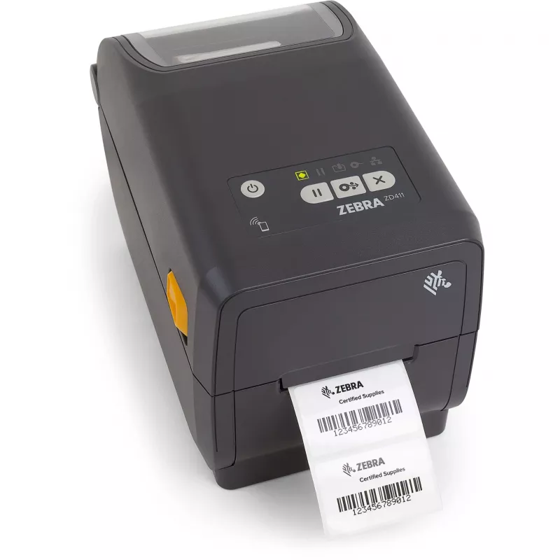 Tlačiareň etikiet Zebra ZD411 termotransfer 203 x 203 DPI 152 mm/s káblová a bezdrôtová Bluetooth