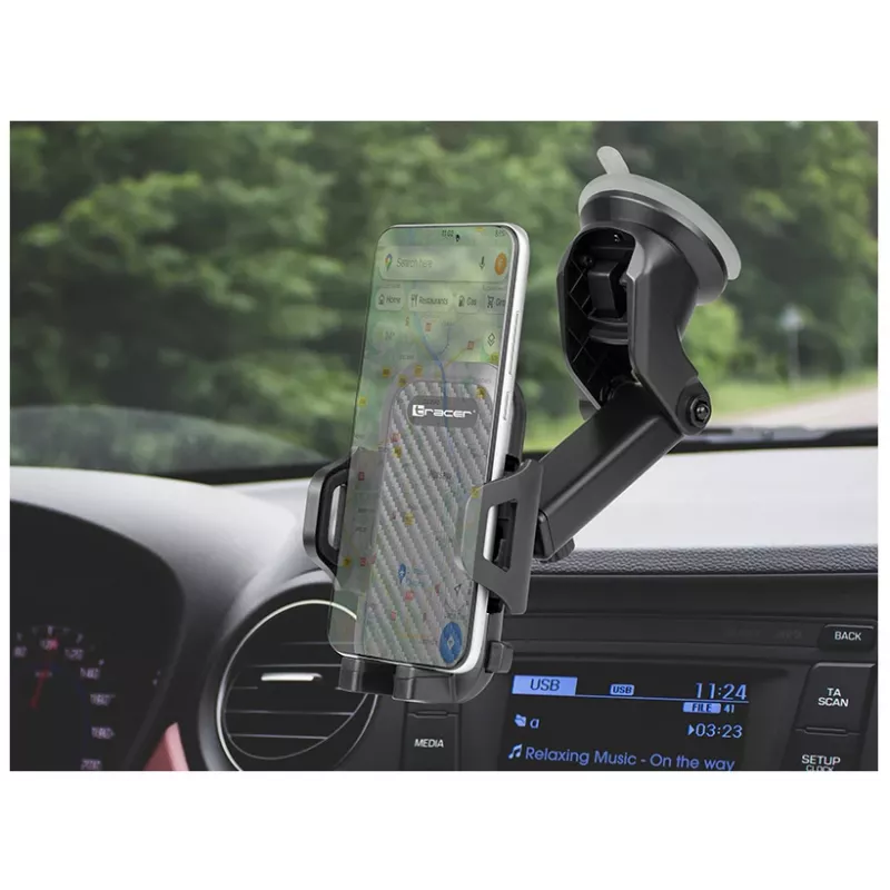 Pasívny držiak Tracer TRAUCH46871 Mobilný telefón/smartfón čierny
