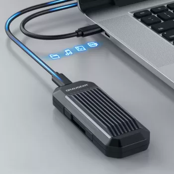 SSD puzdro GRAUGEAR G-M202-AC-10G čierne M.2